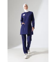 SOFT LİKRALI TESETTÜR FORMA TAKIM İKİ ÇITÇIT PATROIT BLUE