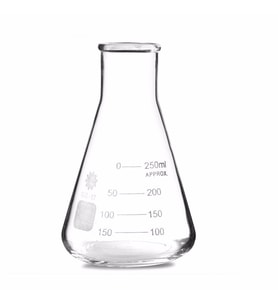 ERLENMAYER (250 ml. Cam)