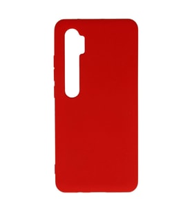 Xiaomi Mi Note 10 Lite Kılıf Nano İçi Kadife Silikon - Kırmızı