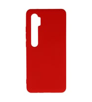 Xiaomi Mi Note 10 Lite Kılıf Nano İçi Kadife Silikon - Kırmızı