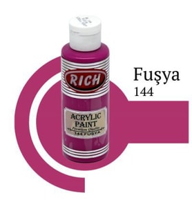 Rich Master Akrilik Boya 120 cc. 144 Fuşya 