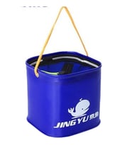 Jingyu Katlanabilir Balıkçı Kovası Mavi