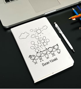 23 Nisan Tasarımlı Kişiye Defter Ve Kalem Seti