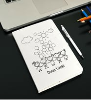 23 Nisan Tasarımlı Kişiye Defter Ve Kalem Seti