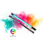 Gdx TB-60 RGB 30W Youtube Canlı Yayın Arka Plan Renkli Dolgu Işığı Led Tüp Işık (Uzunluk: 60 cm)