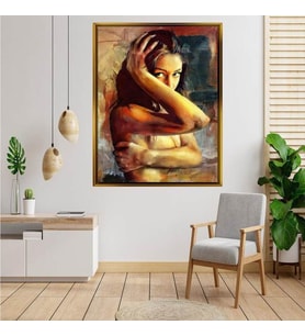 Altın  Çerçeveli tablo n522