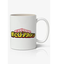 My Hero Academia Logo Anime Beyaz Kupa Bardak