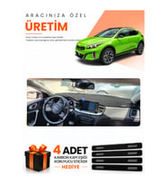 KİA X-CEED (2020-2025) Uyumlu Torpido Koruma Örtüsü Oto Kılıfı - Siyah