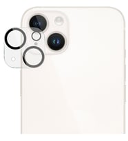 Ally iPhone 15-15 Plus Full Tempered Kamera Lens Koruma Camı (Siyah)