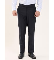 Lacivert Erkek Regular Fit Düz Klasik Pantolon