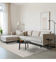 Makine Kaymaz Yıkanabilir Krem Geometrik Triko Salon Halısı Mutfak Halısı Koridor Halısı Yolluk Beige