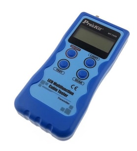 Proskit Mt-7059 Lcd Ekranlı Kablo Test Cihazı Kablo Bulucu 