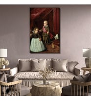 Tekli Dikey Kanvas Diego Velazquez Don Baltasar Carlos