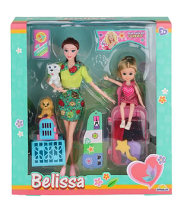 11 Parça Aksesuarlı Belissa Manken Bebek 0462
