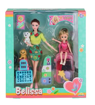 11 Parça Aksesuarlı Belissa Manken Bebek 0462