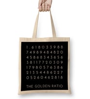 Maths And Science Fibonacci Golden Ratio Bez Çanta Uzun Saplı