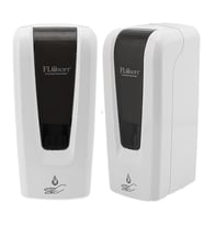 Flosoft Hazneli Fotoselli Sabun ve Dezenfektan Verici Dispenseri Aparatı - 1000 Ml. - Beyaz - Füme