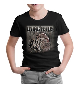 Dying Fetus - Skull Siyah Çocuk Tshirt