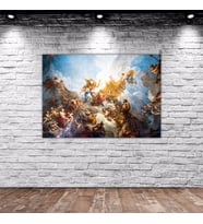 BK Home Versailles Paris Fransa Tasarımlı Kanvas Tablo 50x70cm-1