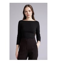 Defacto 26Y801001173 Siyah Kadın T-Shirt G9577AX/BK81