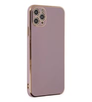 iPhone 11 Pro Max Kılıf Volet Silikon - Mor