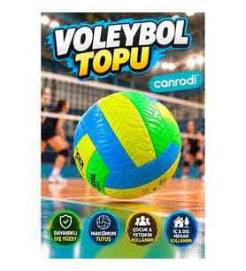 Dayanıklı Dış Yüzeyli Voleybol Topu – Çocuk ve Yetişkin Kullanımına Uygun