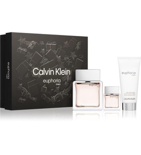 Calvin Klein Euphoria EDT 100 ml + After Shave 100 ml + 15 ml Erkek Parfüm Seti