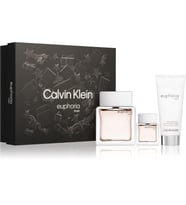 Calvin Klein Euphoria EDT 100 ml + After Shave 100 ml + 15 ml Erkek Parfüm Seti