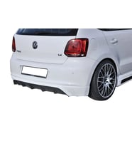 Drs Tuning Polo Uyumlu 6R (2010-2014) Makyajsız Arka Tampon Eki - Difüzör (Plastik)