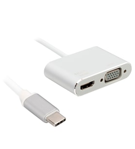 USB TYPE-C TO HDMI-VGA ADAPTÖR 2 IN 1 APARAT (4767)