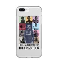 Iphone 7 PLUS - 8 PLUS Uyumlu Lewis Hamilton Tasarımlı Şeffaf Telefon Kılıfı