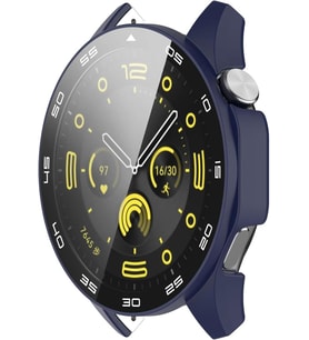 Huawei Watch GT4 46mm Sert PC Kasa ve Ekran Koruyucu Sport Watch (41mm Değildir) (Lacivert)