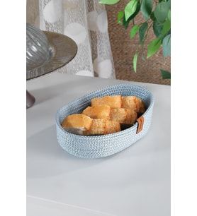 Ovoid  Ekmek Sepeti  Ekmeklik  Ekmek Saklama Sepeti  Çok Amaçlı Sepet (Mavi)