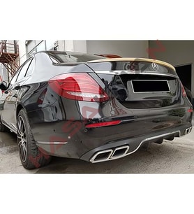 Mercedes W213 Bagaj Üstü Anatomik Spoiler Boyasız 2017 2018 2019 2020 2021 İthal E serisi