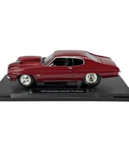 12537 Welly 1 18 1970 Chevrolet Chevelle Model Araba (Kırmızı)