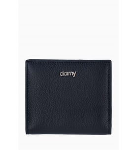 Hakiki Deri RFID Korumalı Kadın Mini Cüzdan 906 - Siyah