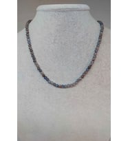 Kyanit Taşı 4mm Kolye (SABİT KLİPSLİ)