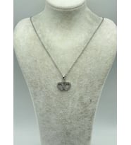 Çelik Silver Kalp Kolye - 25-ctr200