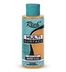 Rich Akrilik Boya Multi Surface 120 CC Karamel 2228