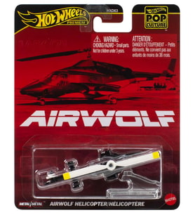 Hot Wheels Premium Pop Culture AirWolf Helicopter JBL56