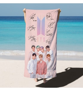 Erayshome Hediyelik BTS Plaj Banyo Havlusu
