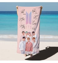 Erayshome Hediyelik BTS Plaj Banyo Havlusu
