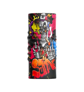 Motobir Baf-Bandana Dj Grafiti Renkli Kuru Kafa (Renksiz)