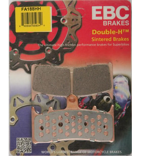 Ebc Fa188Hh 1998-2002 Kawasaki Ninja ZX-6R Uyumlu Ön Fren Balatası Sinterli Bala