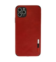 Apple İphone 11 Pro Kılıf Loop Deri Silikon - Kırmızı