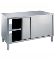 Electrolux Professional Dolaplı Çalışma Tezgahı, Pass-thru, 1 Ara Raf Ve 4 Kapılı - 1200 Mm MTND1200PN