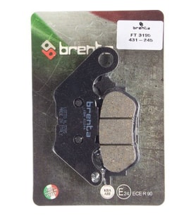Yamaha YZF R25 -MT25 Arka Disk Brenta Fren Balata ARASMOTO (Siyah)