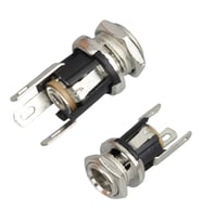 DC JAK ÜSTTEN SOMUNLU 2.1MM SOMUNLU Ø8MM (IC-258A)