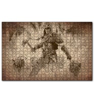 Cakapuzzle Baltalı Savaşçı ve Kurtları  Puzzle Yapboz MDF (Ahşap) (120 Parça)