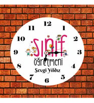 Sınıf Öğretmeni Saat Kişiye Özel